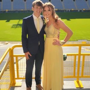 Yellow Prom dress